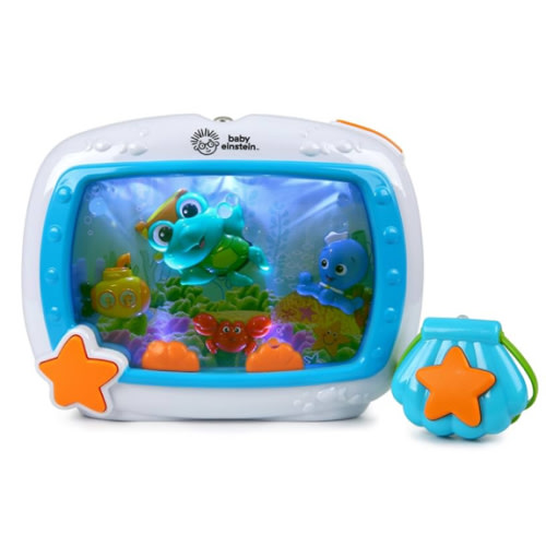 Baby Einstein Sea Dreams Soother Musical Crib Toy and Sound Machine, Newborn and up