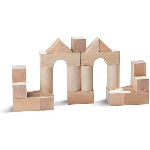 HABA Basic Building Blocks 26 Piece Starter Set (Made in Germany)