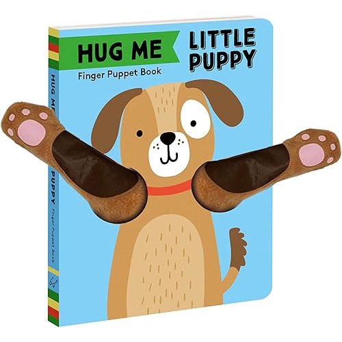 Hug Me Little Puppy: Finger Puppet Book