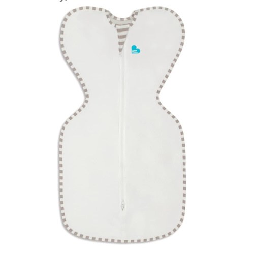 Love to Dream Organic Swaddle, Baby Sleep Sack, Swaddle Up Self-Soothing Swaddles for Newborns, Get Longer Sleep, Snug Fit Helps Calm Startle Reflex, 1.0 TOG Sleep Sack, 13-18.5lbs, Cream