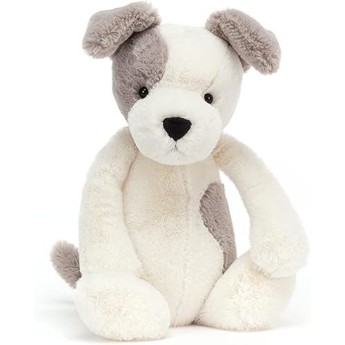 Jellycat Bashful Terrier Dog Stuffed Animal, Medium 12 inches | Dogs and Puppies Plush Toy | Classic Children's Gift
