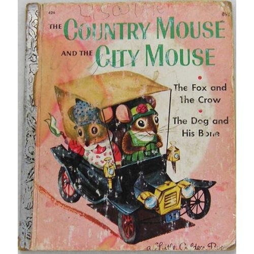 The Country Mouse and the City Mouse (A Little Golden Book) Board book – January 1, 1961