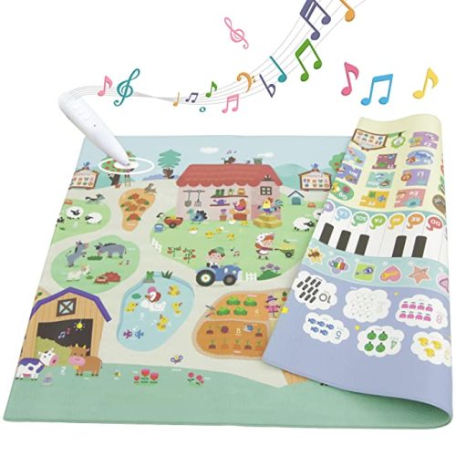 Baby Care Sound Play Mat - Haute Collection (Large, Interactive) - Interactive & Interactive
