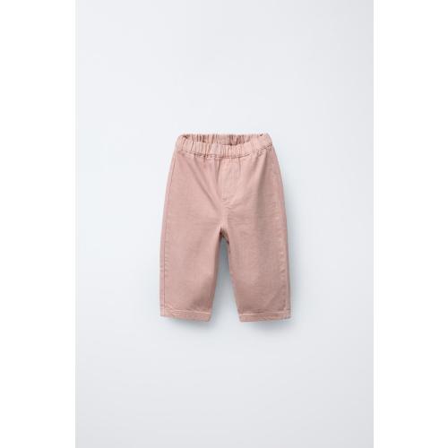 TWILL PANTS - Dusty pink | ZARA United States