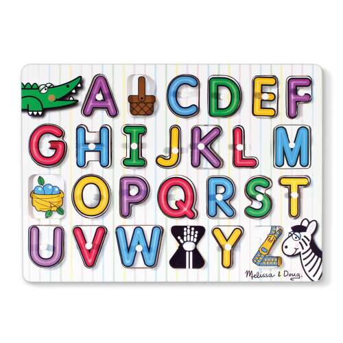 Alphabet Peg Puzzle | See Inside Puzzle