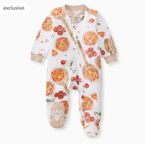 Brick Oven Pizza Organic Cotton Sleep & Play – Burt's Bees Baby
