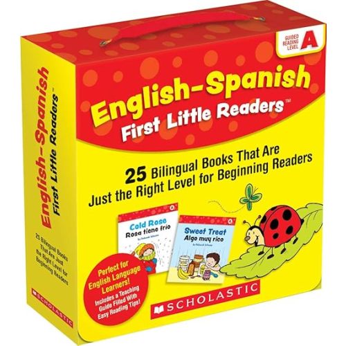 English-Spanish First Little Readers: Guided Reading Level A (Parent Pack): 25 Bilingual Books That are Just the Right Level for Beginning Readers Paperback – Illustrated, July 1, 2020
