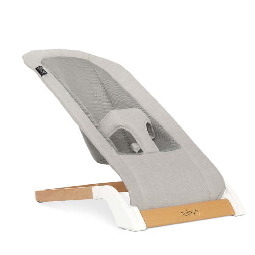 Evolur Koko Portable Infant Bouncer in Grey