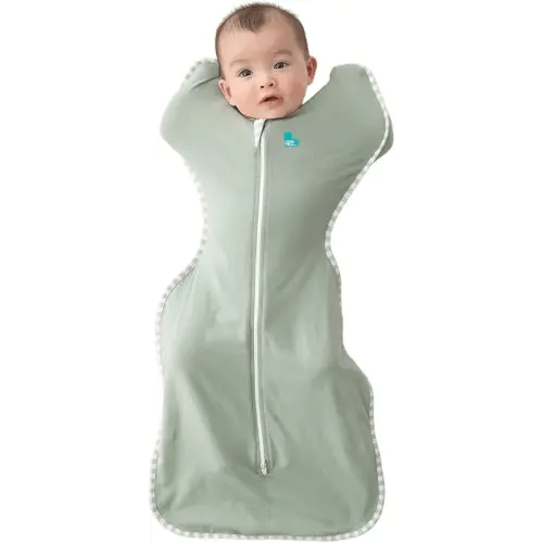 Love to Dream Swaddle, Self-Soothing Swaddles for Newborns & Babies, Sleep Sack, Swaddle Up, Baby Essentials, Baby Registry (Olive, Small (8-13lbs.))