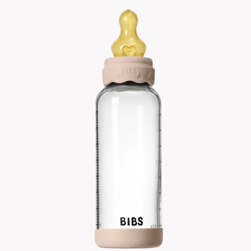 Baby Glass Bottle Boheme Set 8oz Latex - Blush