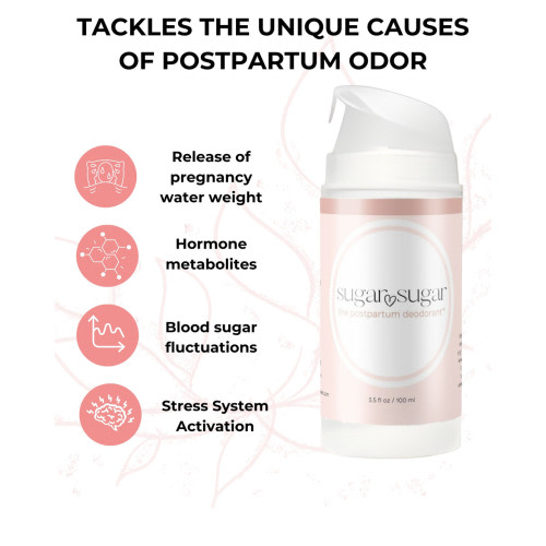 SUGAR•SUGAR The Postpartum Deodorant™