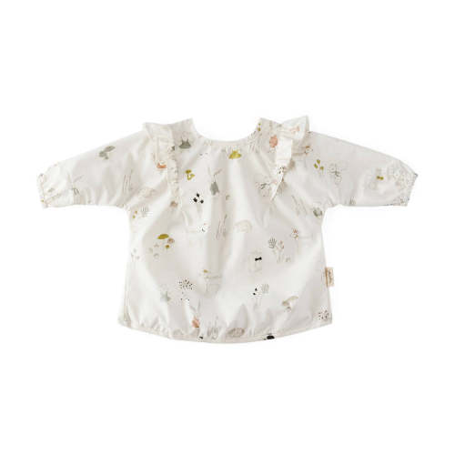 Water Repellent Ruffle Baby Smock