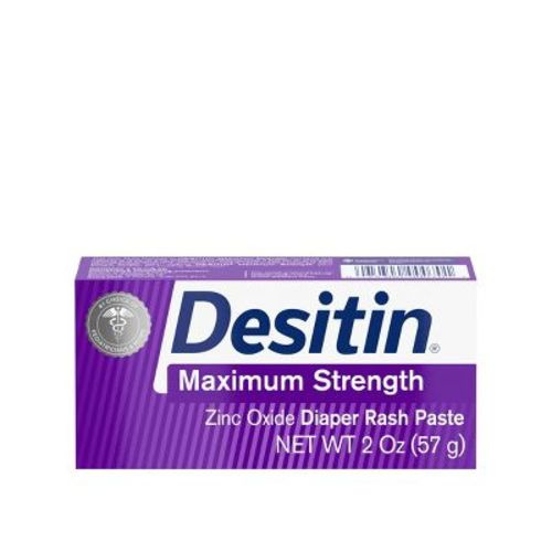 Desitin Maximum Strength Baby Diaper Rash Cream With Zinc Oxide - 2oz