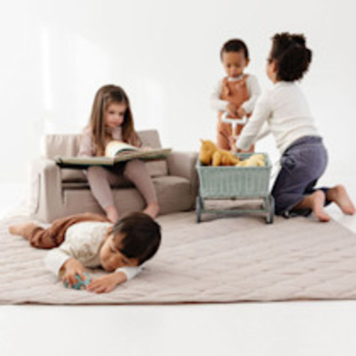 Toki Mats Picnic Blanket - Cloud + Sandcastle