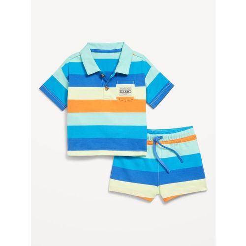Printed Polo Shirt and Shorts Set for Baby | Old Navy