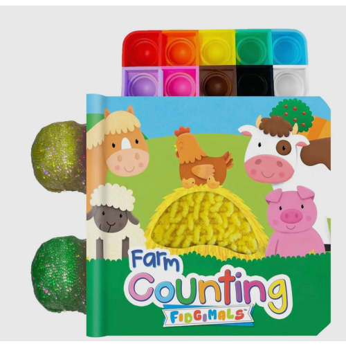 Farm counting kids books