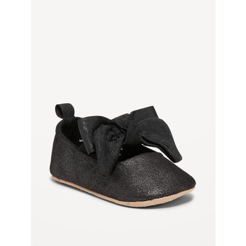Canvas Bow Ballet Flats for Baby