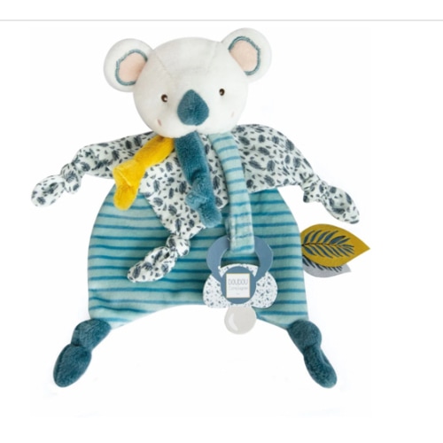 Yoka The Koala Blanket With Pacifier Clip
