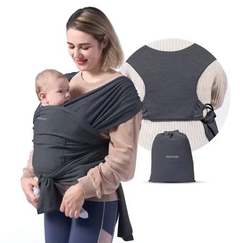 Momcozy Baby Wrap Carrier Slings, Easy to Wear, for Babies Girl - TikTok Shop