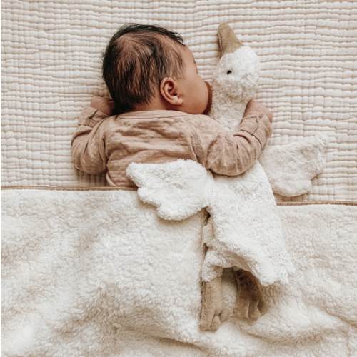 Small Cuddly Goose - White – About Baby Shop®