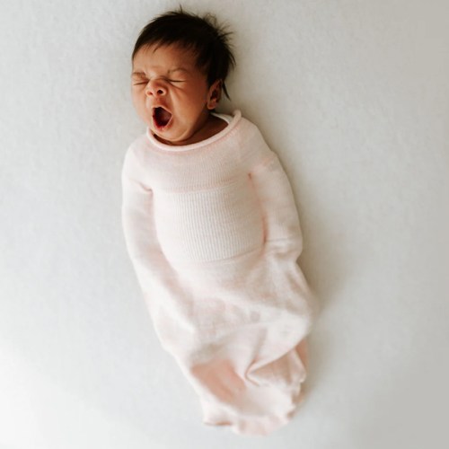 Pink Swaddle Sleep Sack - Small ( 6-12 pounds)