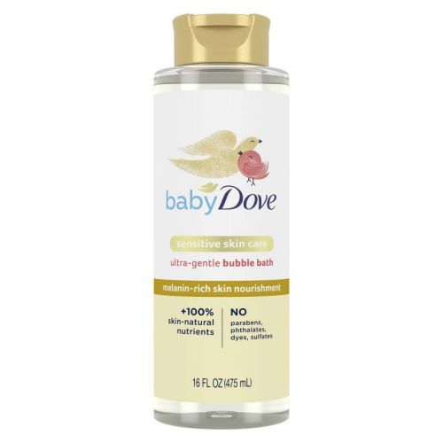 Baby Dove Melanin Rich Skin Nourishment Bubble Wash - 16oz