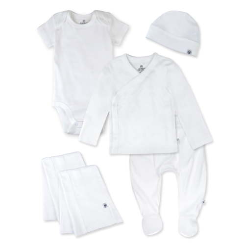 Honest Baby Clothing Baby Boy or Girl Gender Neutral Organic Cotton Take Me Home Gift Set, 6 Piece (Newborn-6 Months)