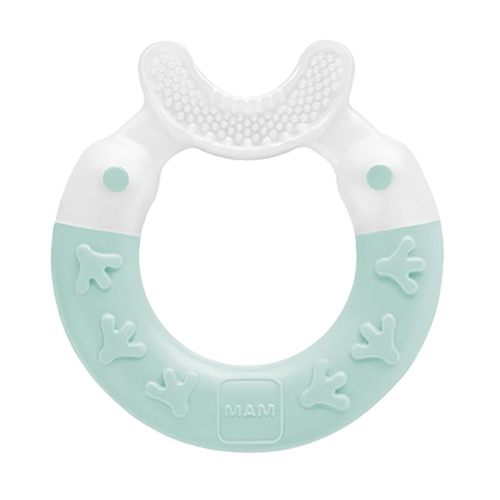 Bite & Brush Teether, Boys 3+ Months, 1-Count, Blue