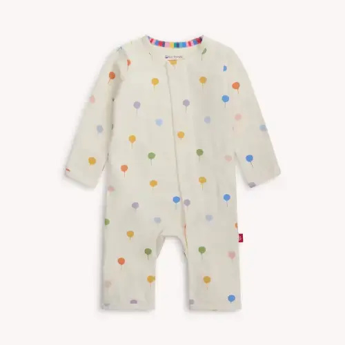 Magnetic Me Coverall - Festive Balloons, 3-6 mon.