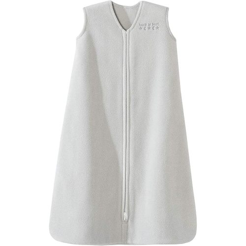 HALO Sleepsack Micro-Fleece Wearable Blanket, TOG 1.0, Grey, Medium