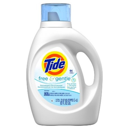Tide Free Liquid Laundry Detergent - 92 Fl Oz