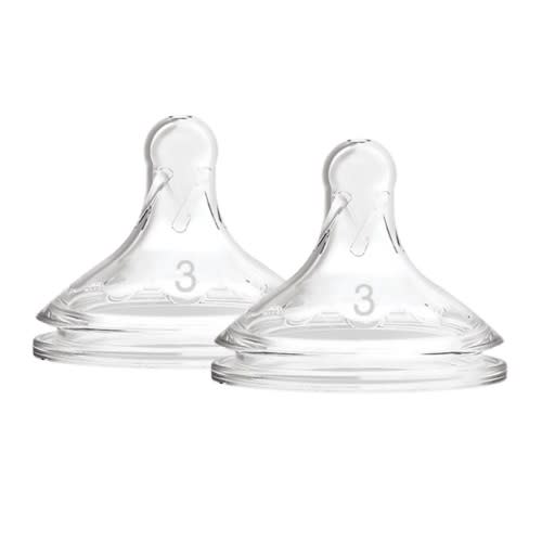 Dr. Brown’s Natural Flow® Wide-Neck Baby Bottle Silicone Nipple