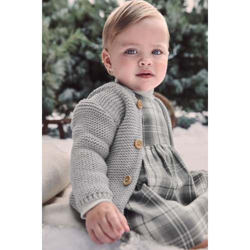 Baby Organic Cotton Signature Stitch Cardigan - Little Planet | Carter's