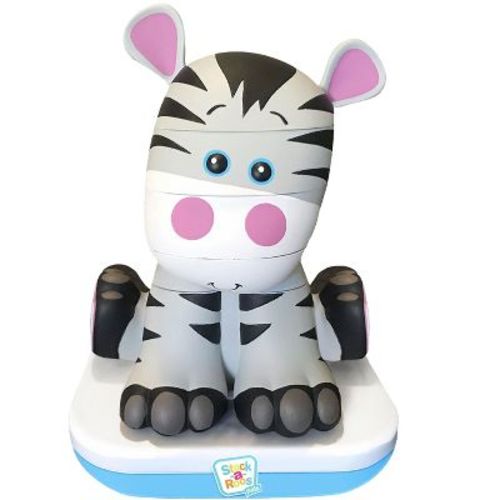 Stack-A-Roos/Stackaroos Jungle Animal Stacking STEM Toy for Toddlers - Baby Giraffe
