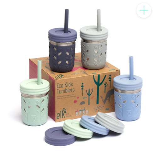 Stainless Steel 10oz Drinking Tumblers + Food Storage