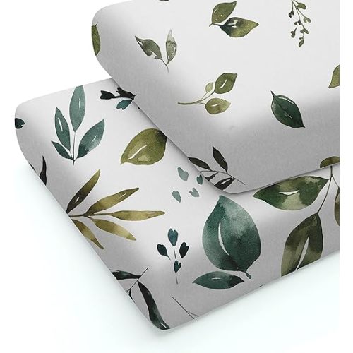 Premium Gender-Neutral Crib Sheet Set - 2 Pack | Ultra-Soft Bedding for Crib Mattress and Toddler Beds | Unisex Comfort and Elegance by Max&So