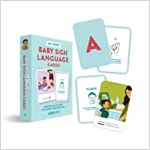 My First Baby Sign Language Cards: Essential ASL Signs to Learn and Practice