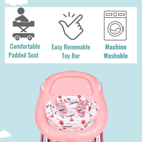 Dream On Me Baby Steps 2-in-1 Activity Walker