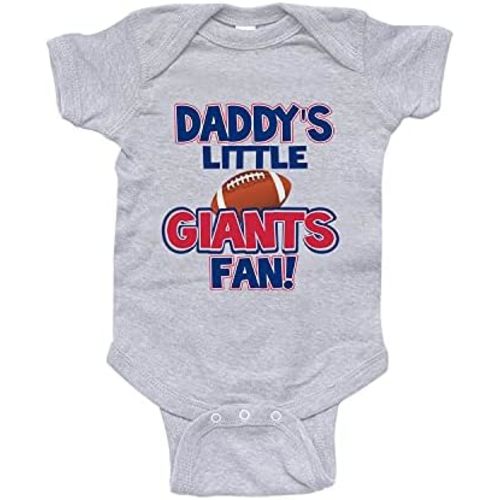 NanyCrafts' Daddy's Little Giants Fan Bodysuit, Giants Baby, Little Giants Fan