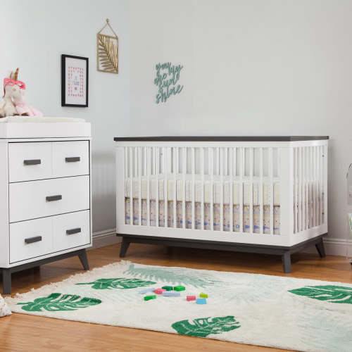 Babyletto Scoot 3-in-1 Convertible Crib with Toddler Bed Conversion Kit