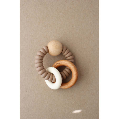 speckled truffle ring teether