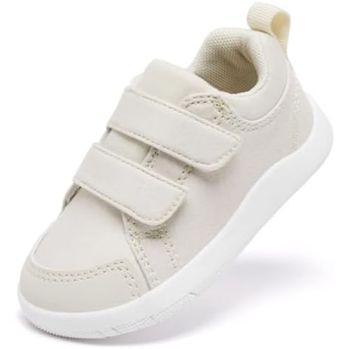 MORENDL Wide Toe Box Shoes Toddler Barefoot Shoes Baby Walking Shoe Boy Girl Non-Slip Zero Drop Minimalist Sneakers Comfort Tennis Outdoor Activities