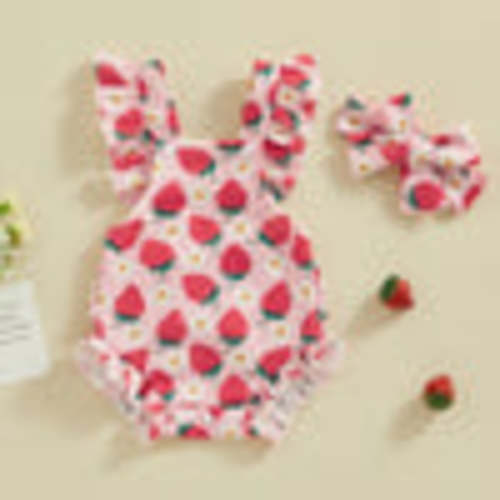 SUMMER DAYS Ruffle Romper - Hazel & Bo