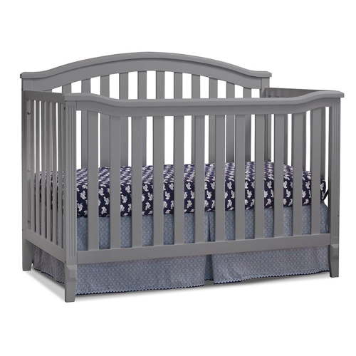 Sorelle Furniture Berkley 4-in-1 Convertible Crib - Gray