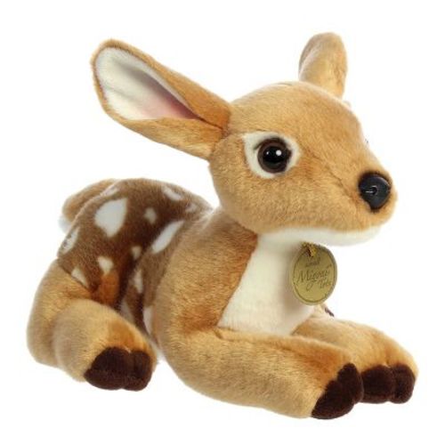 Aurora Small Fawn Miyoni Tots Adorable Stuffed Animal Brown 9"