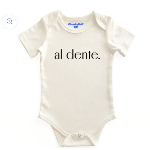 Al Dente | Cotton Baby Bodysuit – Chunky Deli