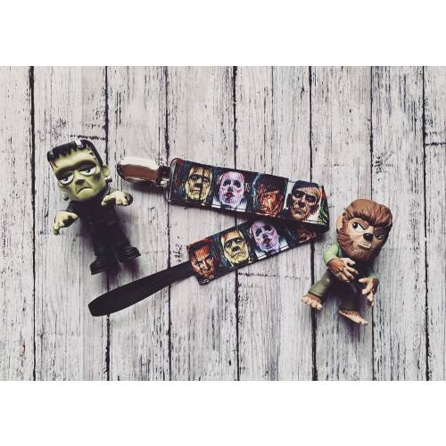 Monsters Horror Pacifier Clip Fright Night Baby