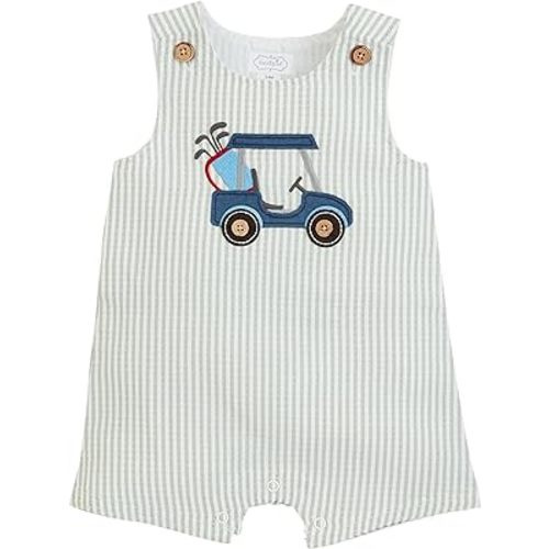 Mud Pie Unisex Baby Baby Boy Golf Cart Jon Jon;