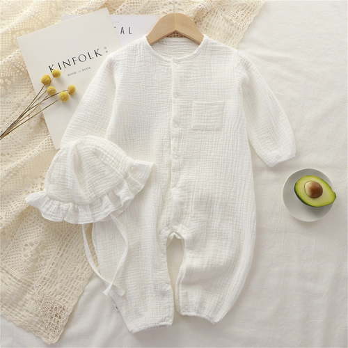 Riecok Newborn Girls Clearance Outfit Under $5 Newborn Baby Girl Boy Outfit Round Neck Long Sleeve Easy to Put on and Take Off Cute Patterns Loose Print White 0 Months