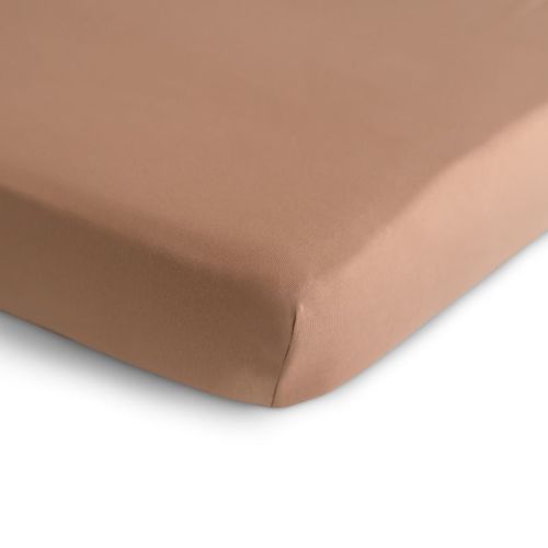Stretchy Mini Crib Sheet Natural One Size
